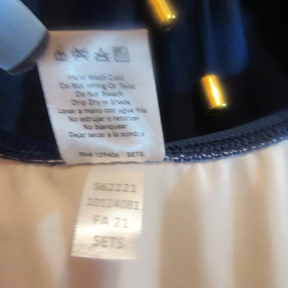 Venus bandeau-style one-piece Blue Size 16 - Picture 9 of 9